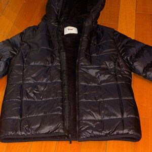 Aritzia Tna Black The Little Fuzzy Puff